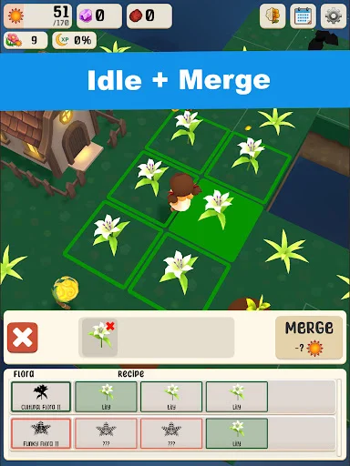 I-download ang Bloom & Cinder: Merge Garden – Relaxing Puzzle Game - Screenshot 20