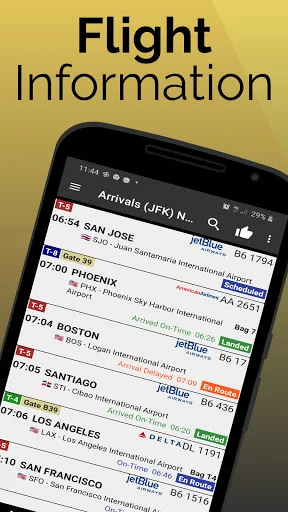 I-download ang Baltimore Airport BWI – Live Flight Info App - Screenshot 1