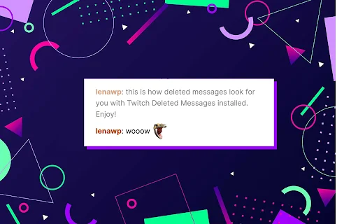 Frappe: Tingnan ang Deleted Messages sa Twitch, Kick, at YouTube - Screenshot 1