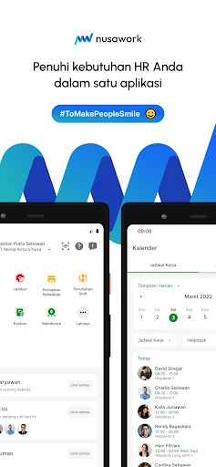 I-download ang Nusawork App – Ang Pinakamahusay na HRIS Solution - Screenshot 1