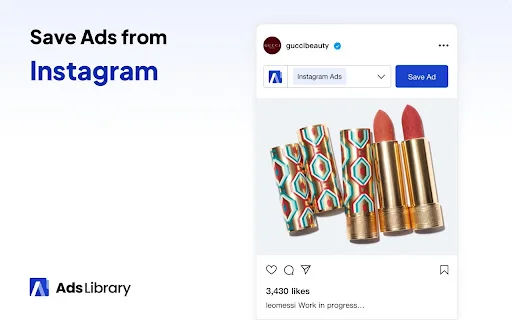 AdsLibrary: I-save ang Facebook, TikTok, at IG Ads sa Isang Click - Screenshot 5