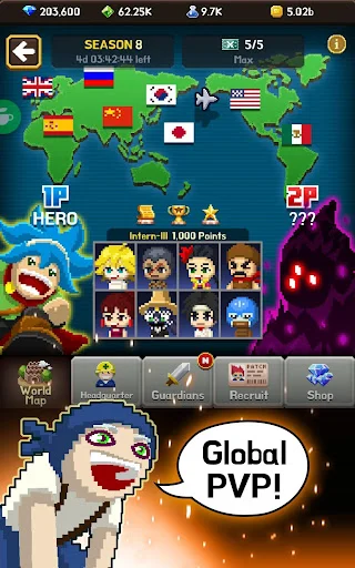 I-download ang Videogame Guardians: Retro Idle RPG Para sa Android - Screenshot 16