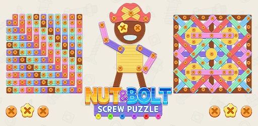 I-download ang Screw It Out: Wood Puzzle – Hamunin ang Iyong Utak - Screenshot 1