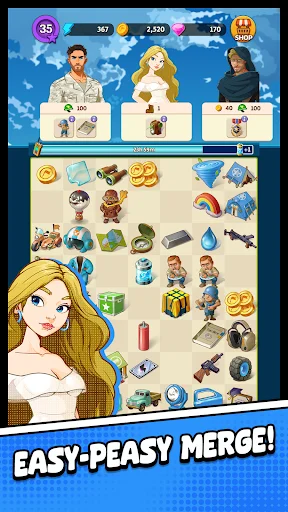 I-download ang Black Island: Merge War – Masiyahan sa Mystery Puzzle - Screenshot 21