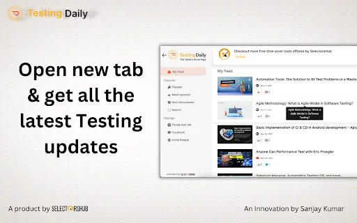 Testing Daily: Pinakabagong Balita sa Software Testing sa Iyong Browser - Screenshot 2