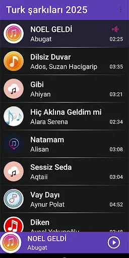 I-download ang Turk şarkıları 2025 – Makinig ng Musikang Turkish Offline - Screenshot 1