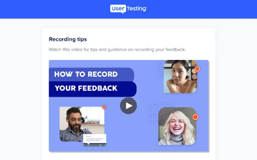 Download UserTesting Browser Recorder – Kumita Habang Nagbibigay ng Feedback - Screenshot 1