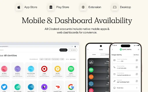 I-download ang Cloaked – Pinakamahusay na Privacy at Password Manager - Screenshot 5