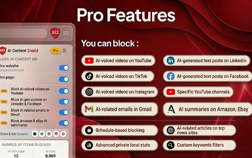I-download ang AI Content Shield – Harangan ang AI Content nang Libre - Screenshot 5