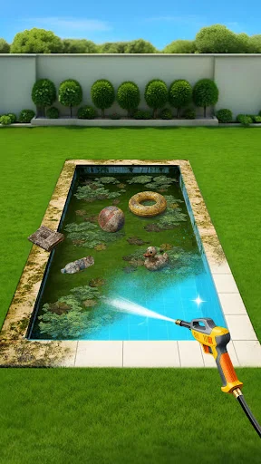 I-download ang Lawn Care ASMR Cleaning – Nakaka-relax na Laro - Screenshot 2