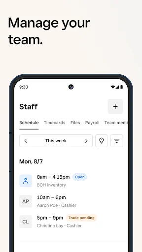I-download ang Square Dashboard Beta – Pamahalaan ang Negosyo - Screenshot 5