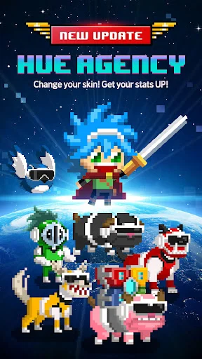 I-download ang Videogame Guardians: Retro Idle RPG Para sa Android - Screenshot 1