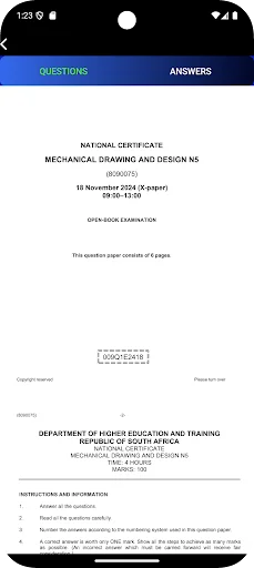 I-download ang TVET Mechanical Drawing & Design App Para sa N5-N6 - Screenshot 12