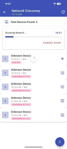 I-download ang Net Analyzer Lite – Pro Network Scanner at Port Tool - Screenshot 3