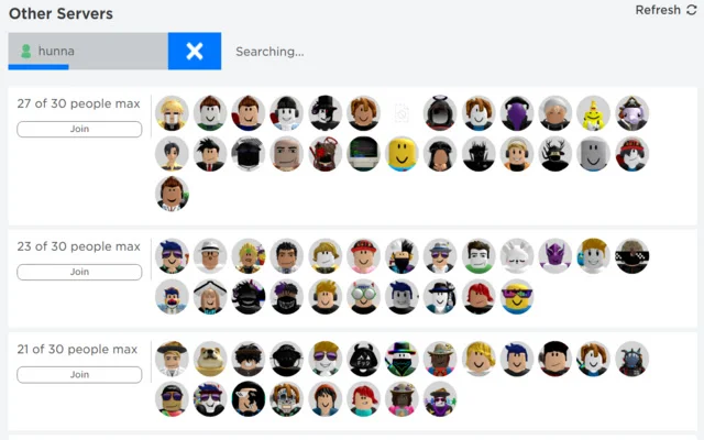 I-download ang SearchBlox – Mabilis na Roblox Server Finder - Screenshot 1