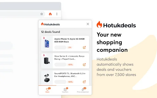 I-download ang hotukdeals: Awtomatikong Discount at Savings - Screenshot 1